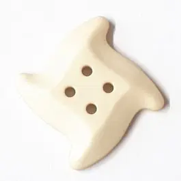 süßer Seesternknopf mit 4 Löchern – Größe: 23mm – Farbe: beige – Art.Nr. 282800 Weltweiter Versand