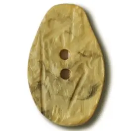 Marmorierter Knopf in Tropfenform mit 2 Löchern – Größe: 32mm – Farbe: gelb / messing – Art.Nr. 372839 Rabatt