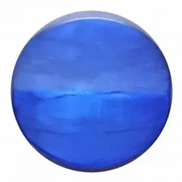 Saisonangebot Polyesterknopf mit Öse Perlmuttimitat matt – Größe: 20mm – Farbe: mittelblau – Art.Nr. 333801