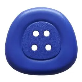 Polyamidknopf 4-Loch Trapez – Größe: 32mm – Farbe: mittelblau – Art.Nr. 373819 Rabatt