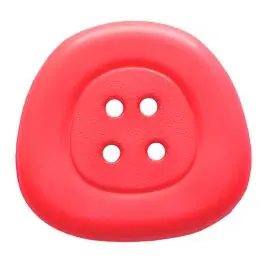 Polyamidknopf 4-Loch Trapez – Größe: 32mm – Farbe: rosa/pink – Art.Nr. 373825 Versand Am Gleichen Tag