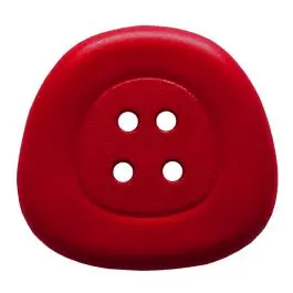 Expressversand Polyamidknopf 4-Loch Trapez – Größe: 32mm – Farbe: rot – Art.Nr. 373826