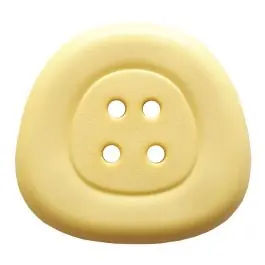 Polyamidknopf 4-Loch Trapez – Größe: 32mm – Farbe: gelb – Art.Nr. 373827 Weltweiter Versand