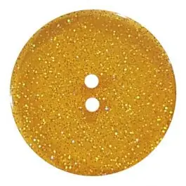 transparenter Knopf mit Glitter, 2-Loch – Größe: 28mm – Farbe: beige – Art.Nr. 404823 Versand Am Gleichen Tag