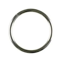 Preisknaller Rundring – Größe: 30mm – Farbe: silber – Art.Nr. 341323