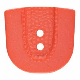 Finale Aktion Polyamidknopf in Hufeisenform mit zwei Löchern – Größe: 30mm – Farbe: rosa – Art.Nr. 385809