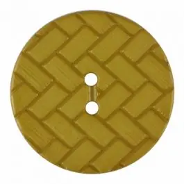 Begrenztes Angebot Polyamidknopf mit Flechtmuster und zwei Löchern – Größe: 28mm – Farbe: grün – Art.Nr. 375845