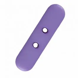 Zuckerstreusel Polyamid mit zwei Löchern – Größe: 20mm – Farbe: lila – Art.Nr. 311073 Großhandel