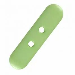 Zuckerstreusel Polyamid mit zwei Löchern – Größe: 10mm – Farbe: grün – Art.Nr. 281171 Markenware