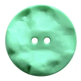 Sonderaktion Polyamidknopf rund mit hügeliger Oberfläche und 2 Löchern – Größe: 20mm – Farbe: mintgrün – Art.Nr.: 317818
