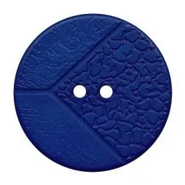 Polyamidknopf rund mit 2 Löchern – Größe: 20mm – Farbe: dunkelblau – Art.Nr.: 313027 Großhandel