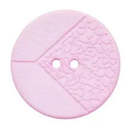 Polyamidknopf rund mit 2 Löchern – Größe: 20mm – Farbe: rosa – Art.Nr.: 313031 Kostenfreie Lieferung