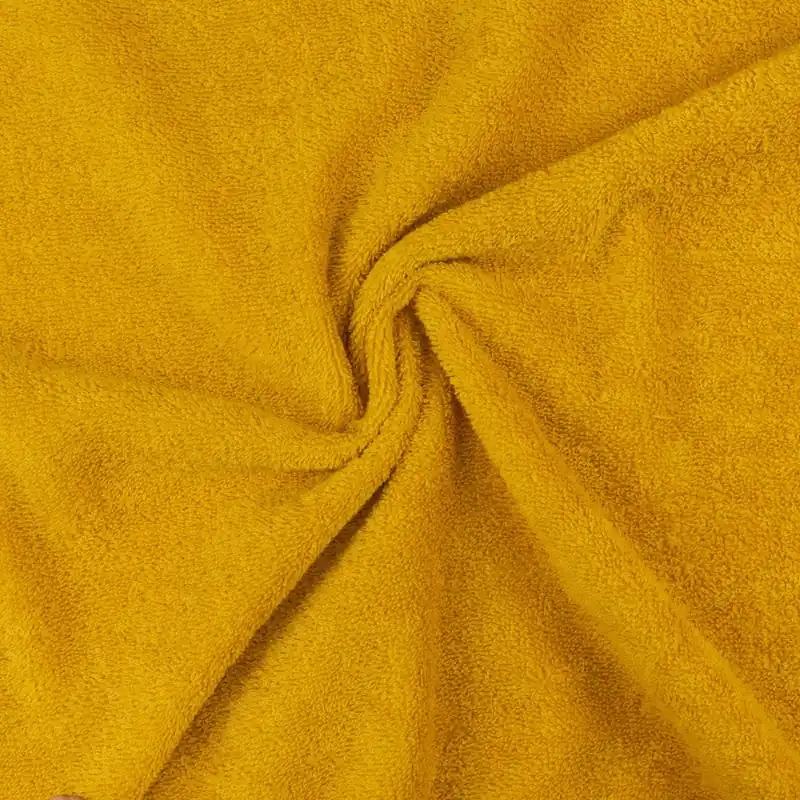 Frotteestoff, curry, uni Limited Edition