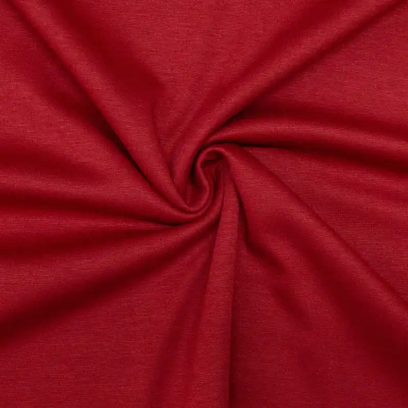 Geld-Zurück-Garantie Weicher Alpenfleece, rot, uni