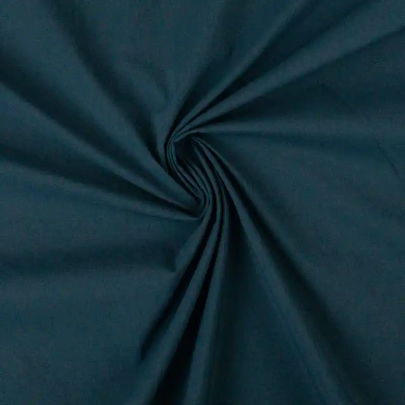 Markenware Leichtes Kunstfasergewebe, Taft, dunkelblau, uni