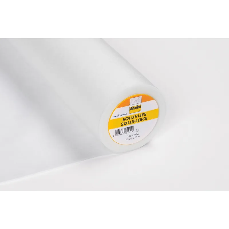 wasserlösliches Vlies, weiß, uni Bestpreis