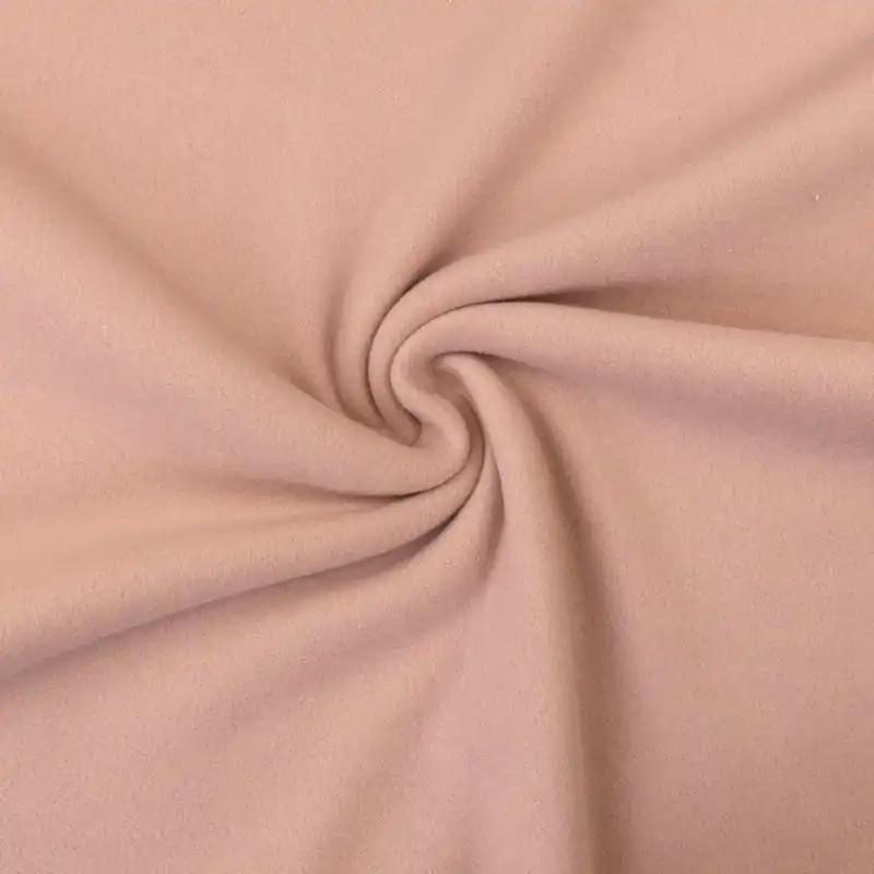Baumwollstoff, Fleecestoff, altrosa, uni Meistverkauft