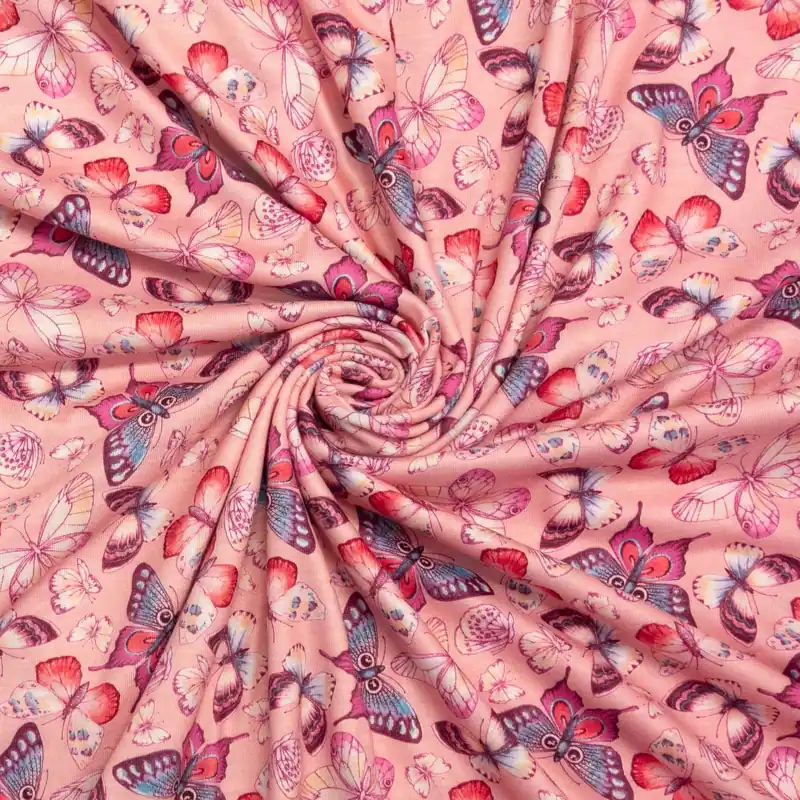 Jersey, rosatöne, hellblau, Kindermotive – Tiere Heute Kaufen