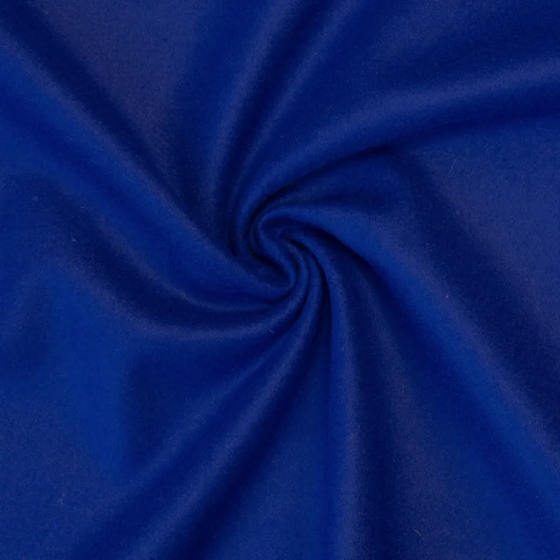 Jetzt Zugreifen Wollstoff, Mantelvelour, royalblau, uni