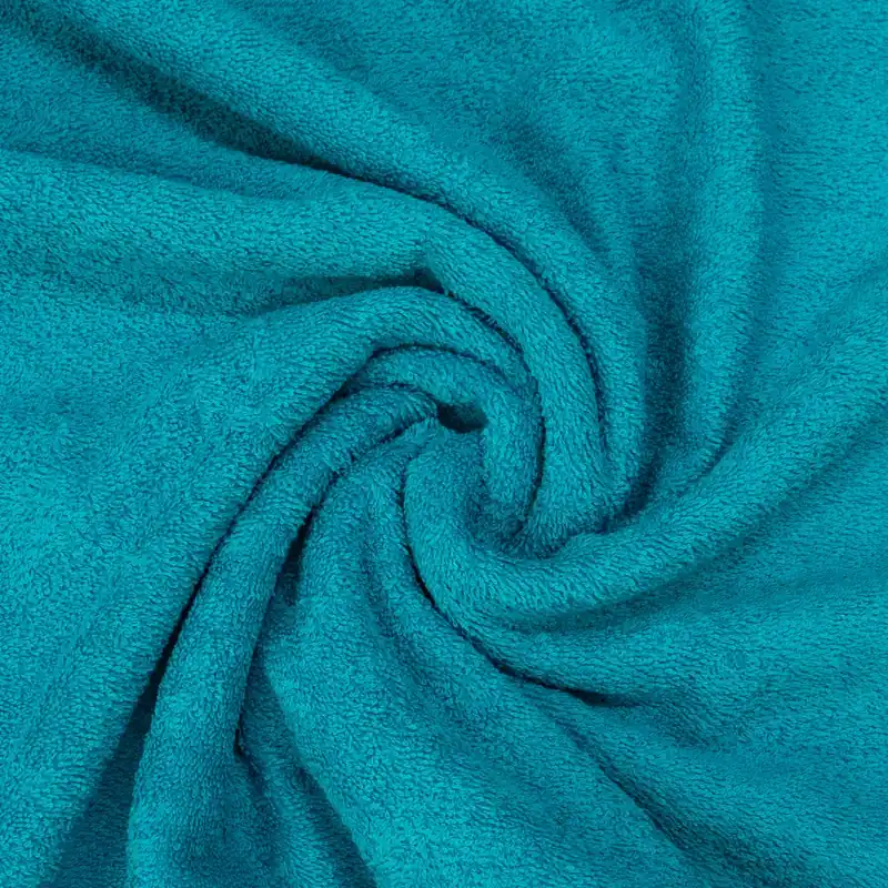 Frotteestoff, türkis, uni Schnäppchen