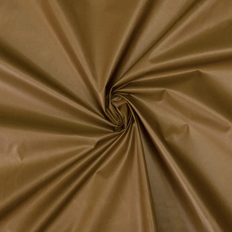 Im Trend Kunstfasergewebe, uni, karamell
