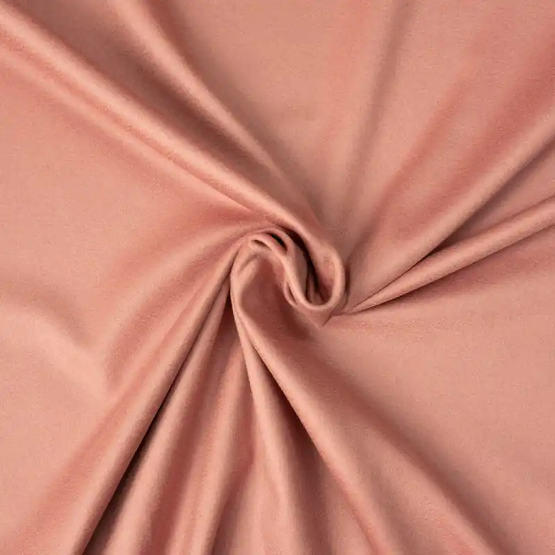 Edler Wollstoff, Mantelvelour, altrosé, uni Must-Have