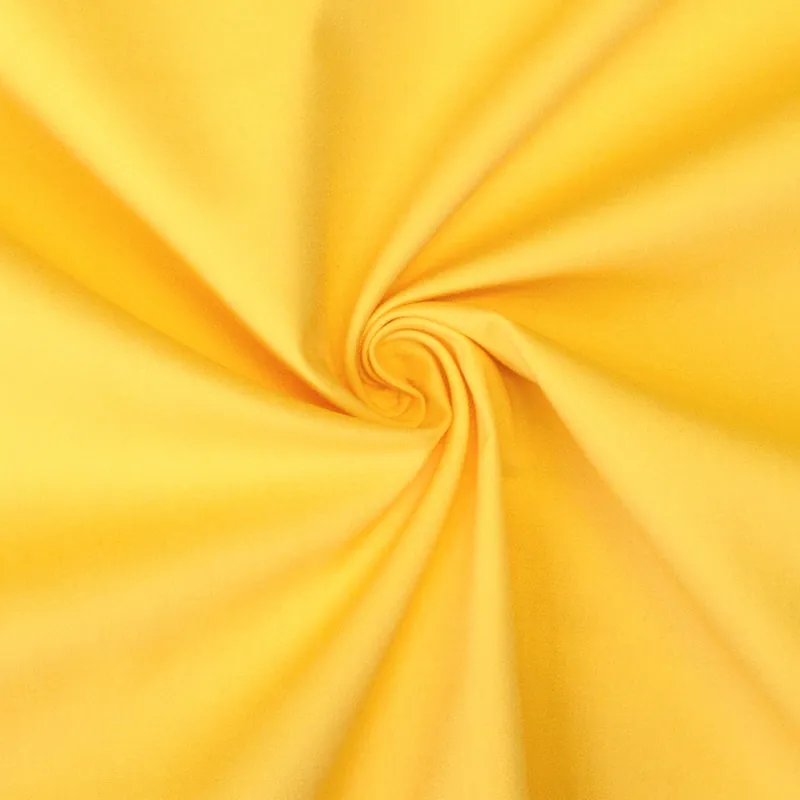 Expressversand Baumwollstoff, Popeline, gelb, uni