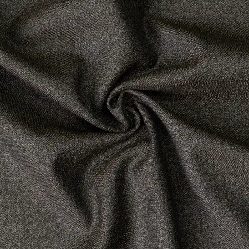 Kammgarn, graubraun, dunkelgrau, schwarz, meliert Rabatt