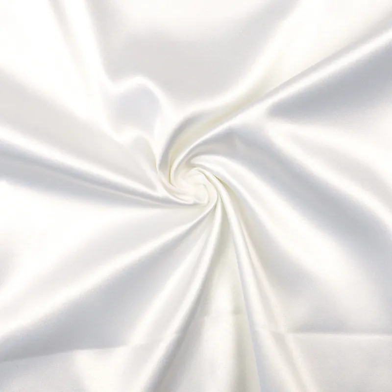 elastischer Satin, creme, uni Garantierte Lieferung