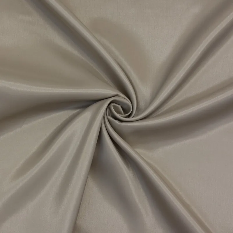 Finale Aktion Futterstoff, Taft, taupe hell, uni