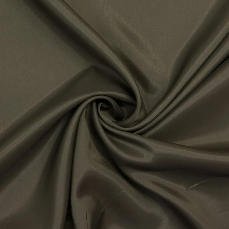 Futterstoff, Taft, oliv dunkel, uni Finale Aktion