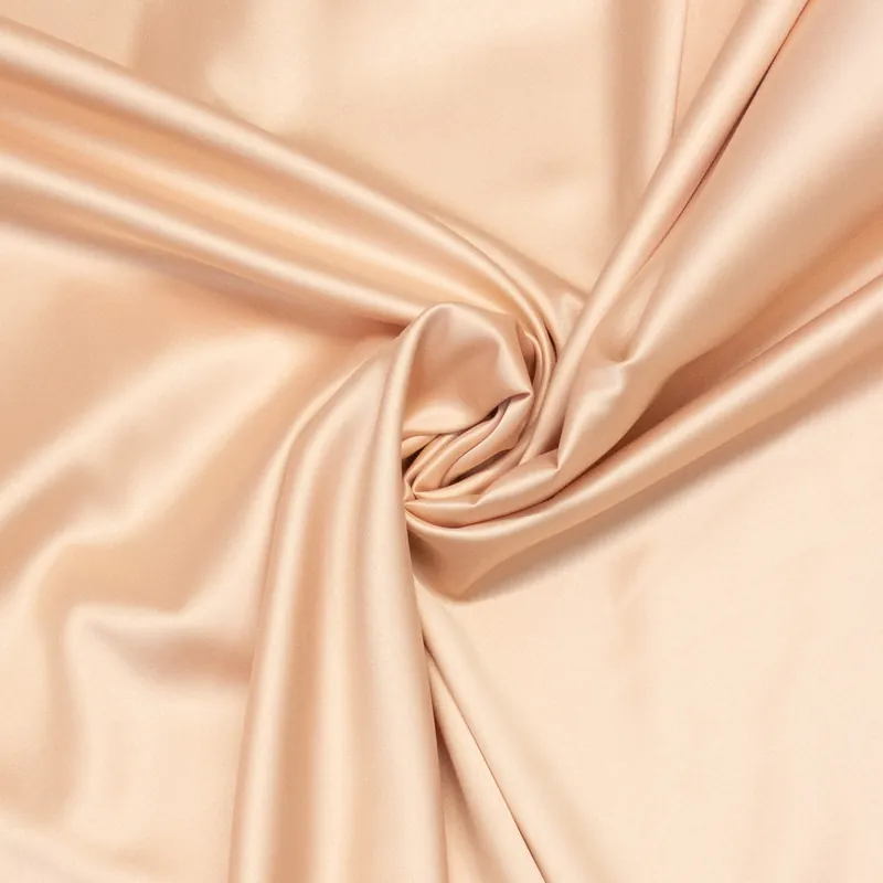 Leichter Satin, nude, uni Abverkauf