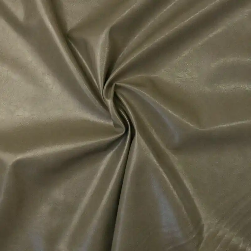 Lederimitat, taupe hell, uni, leicht genarbt Versand Am Gleichen Tag