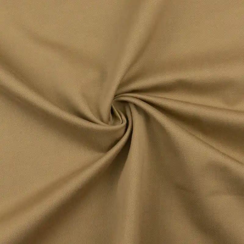 Letzte Chance Baumwollstoff, Leinengemisch, beigebraun, uni