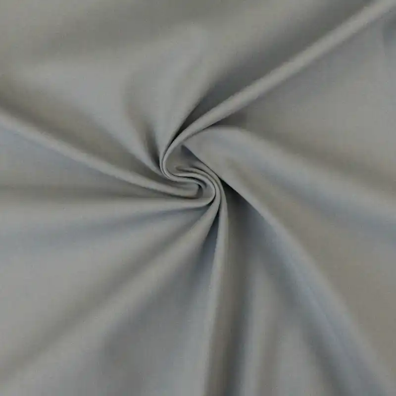 Mittelschwerer Baumwollstoff, Cretonne, grau, uni Letzte Chance