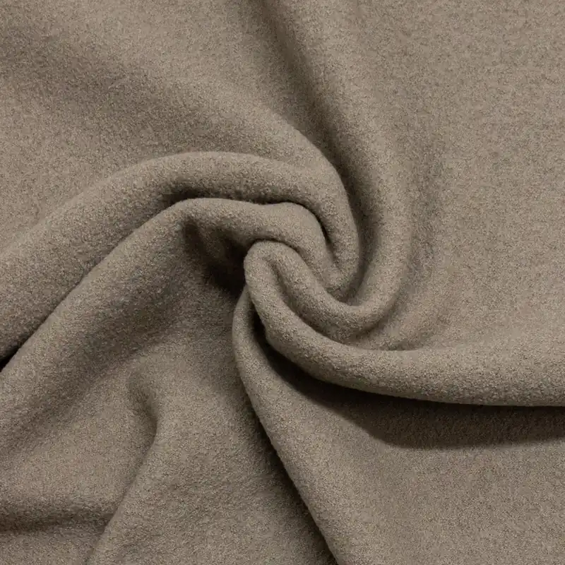 Saisonangebot Walkstoff, beigegrau, uni