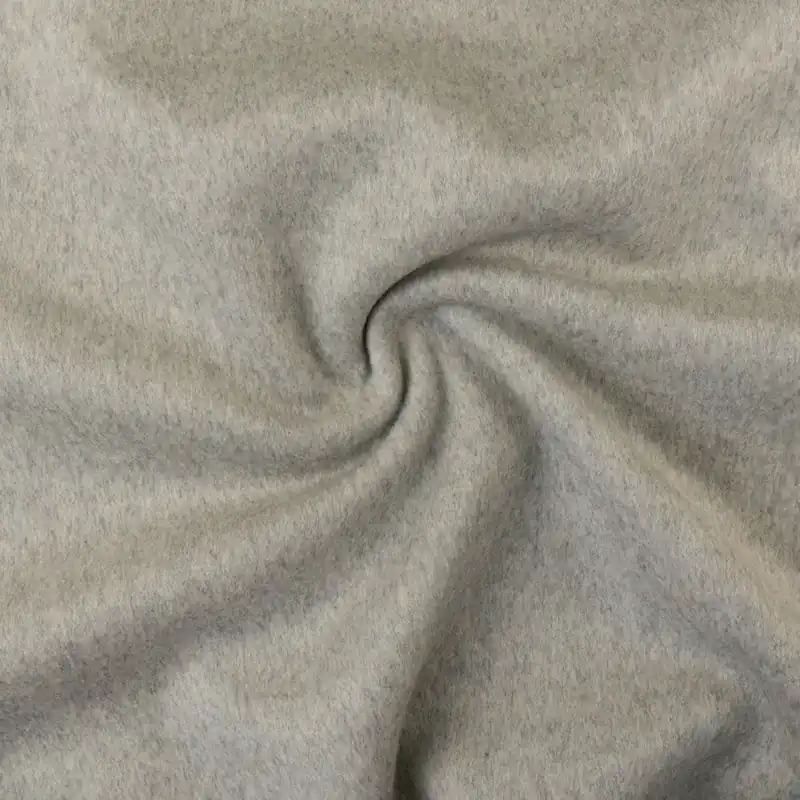 Mantelvelour, grau, meliert Top-Qualität