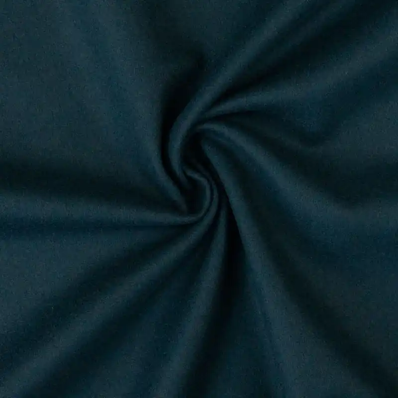 Sonderangebot Mantelvelour, petrol dunkel, uni