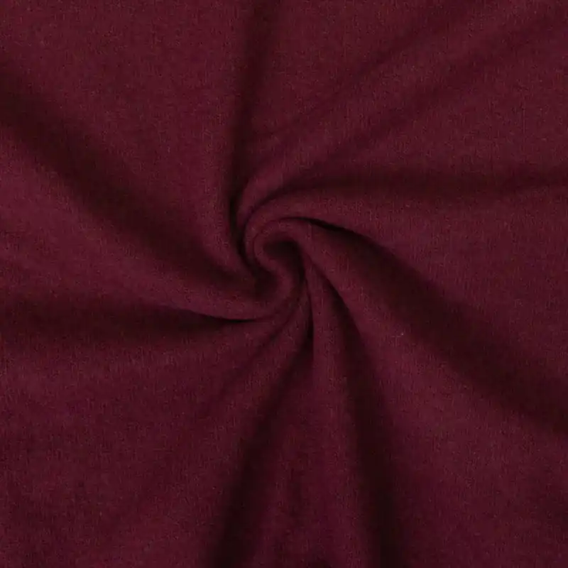 Kostenloser Rückversand Weicher Feinstrick, dunkelrot, uni