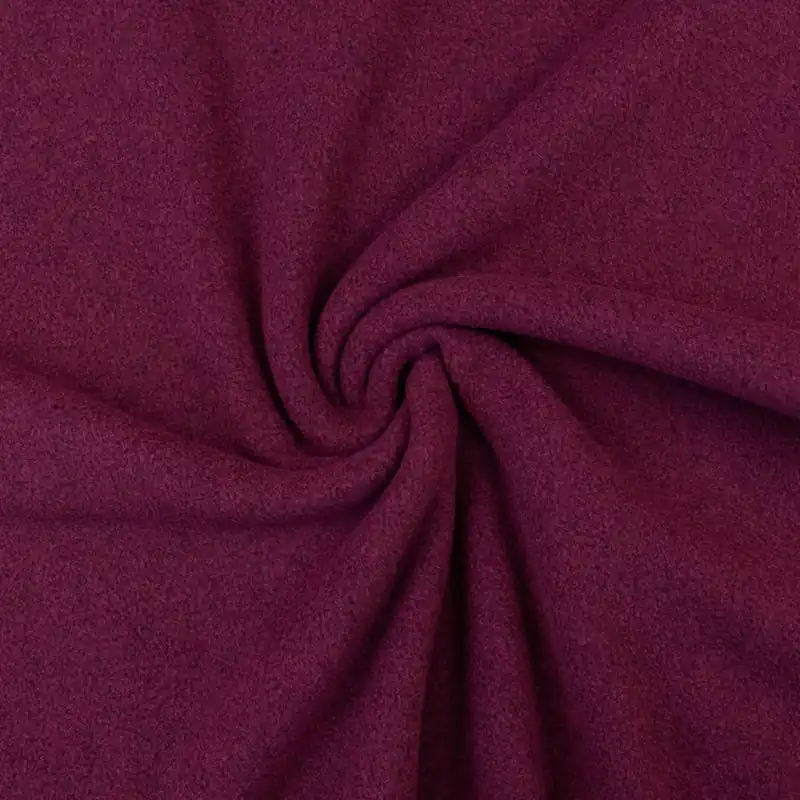 Fleecestoff, pink dunkel, meliert Weltweiter Versand