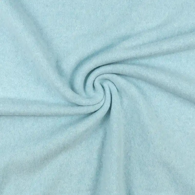 Weicher Feinstrick, hellblau, meliert Original