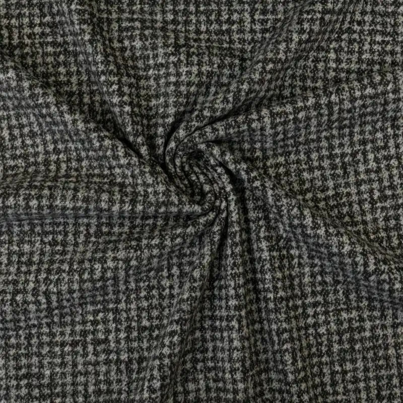 Sichere Zahlung Strickjacquard, schwarz, grau, grafisch gemustert