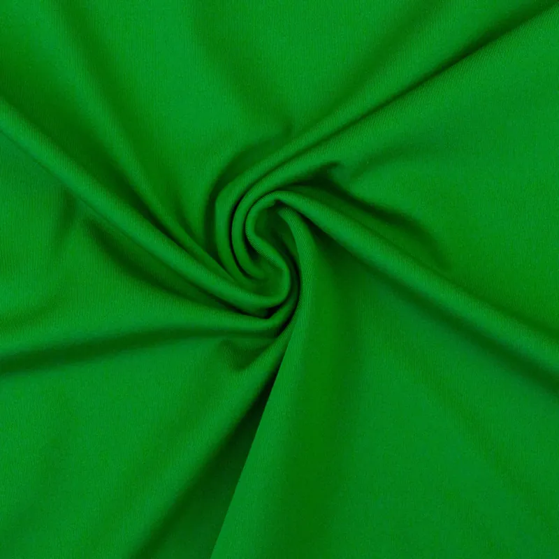 sportiver Jersey, grün, uni Top-Qualität