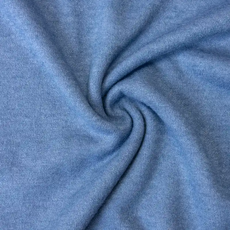 Weicher Feinstrick, blau, meliert Kostenfreie Lieferung