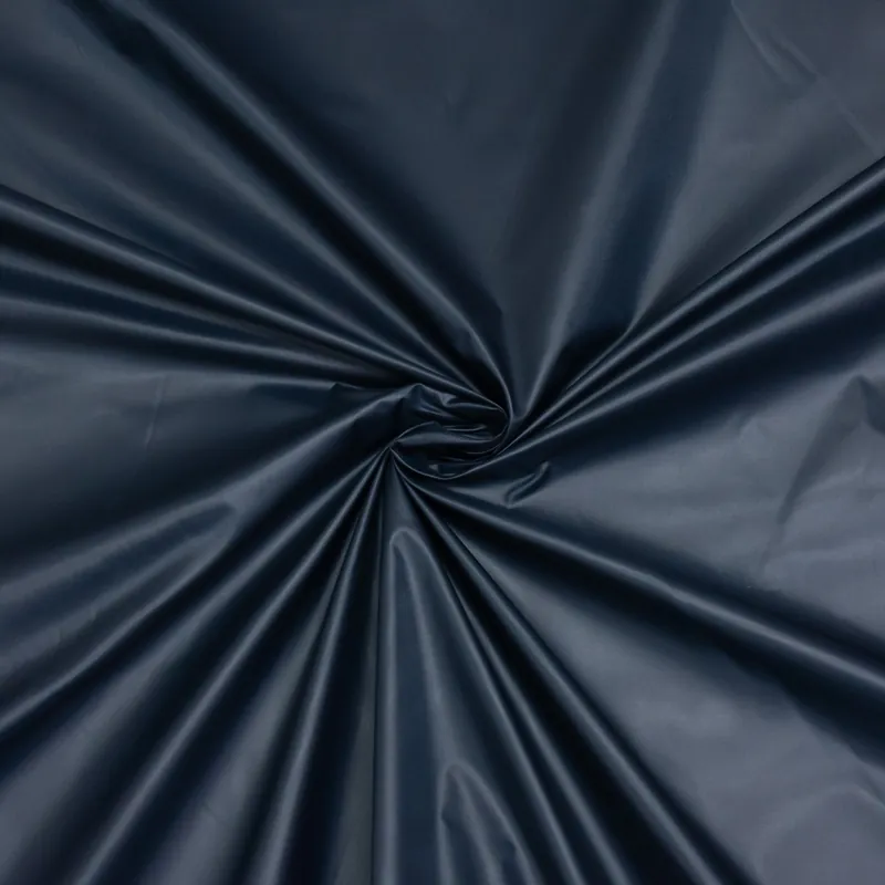 Leichtes Kunstfasergewebe, schwarzblau, uni Exklusiv