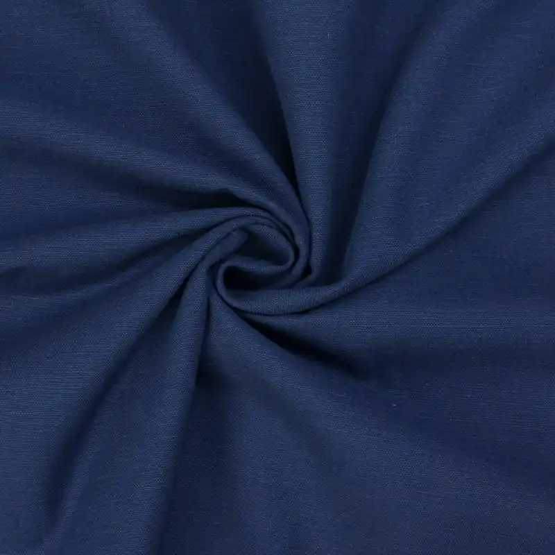 Aktuell Dekostoff, Ottoman, dunkelblau, uni, 2,80m Breite