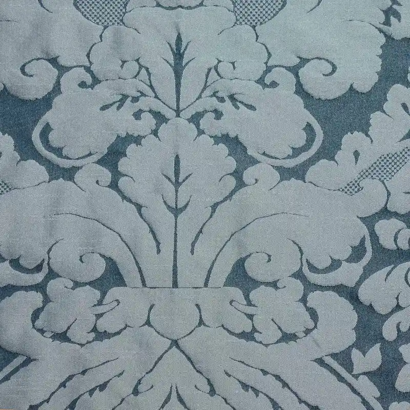 Damast, blau, Arabesken Garantierte Lieferung