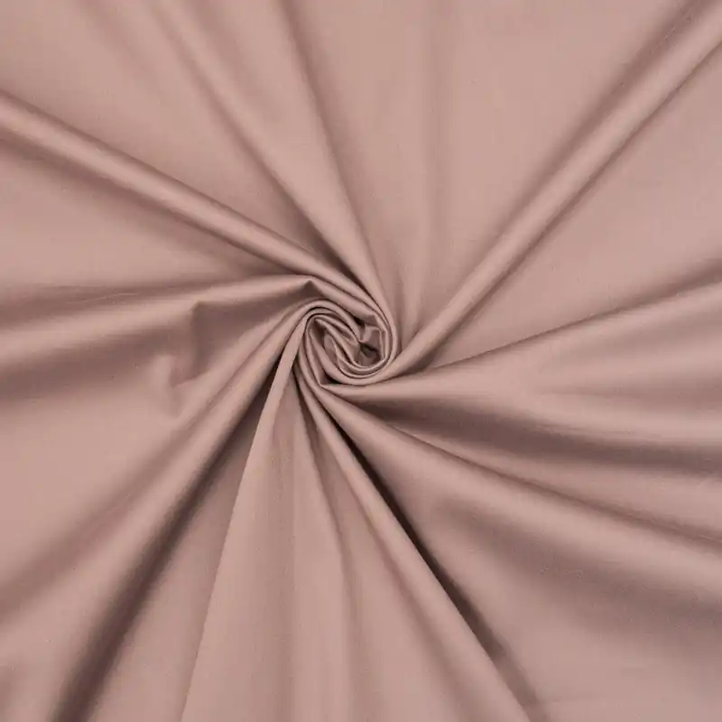 Highlight Baumwollstoff, Satin, altrosé, nude, Uni