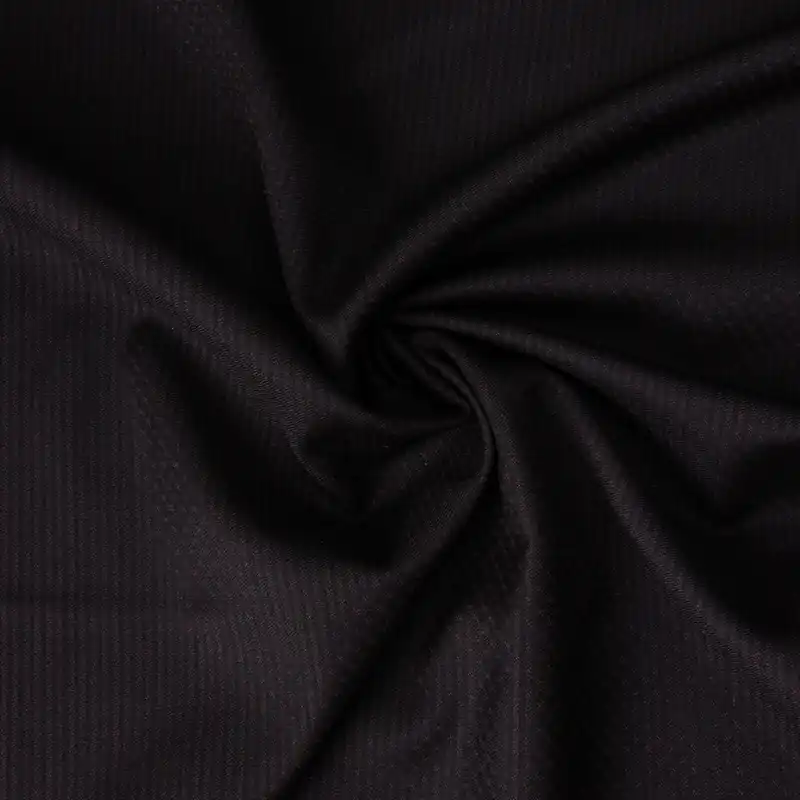 Saisonangebot Kammgarn, schwarz, dunkelrot, Webstreifen