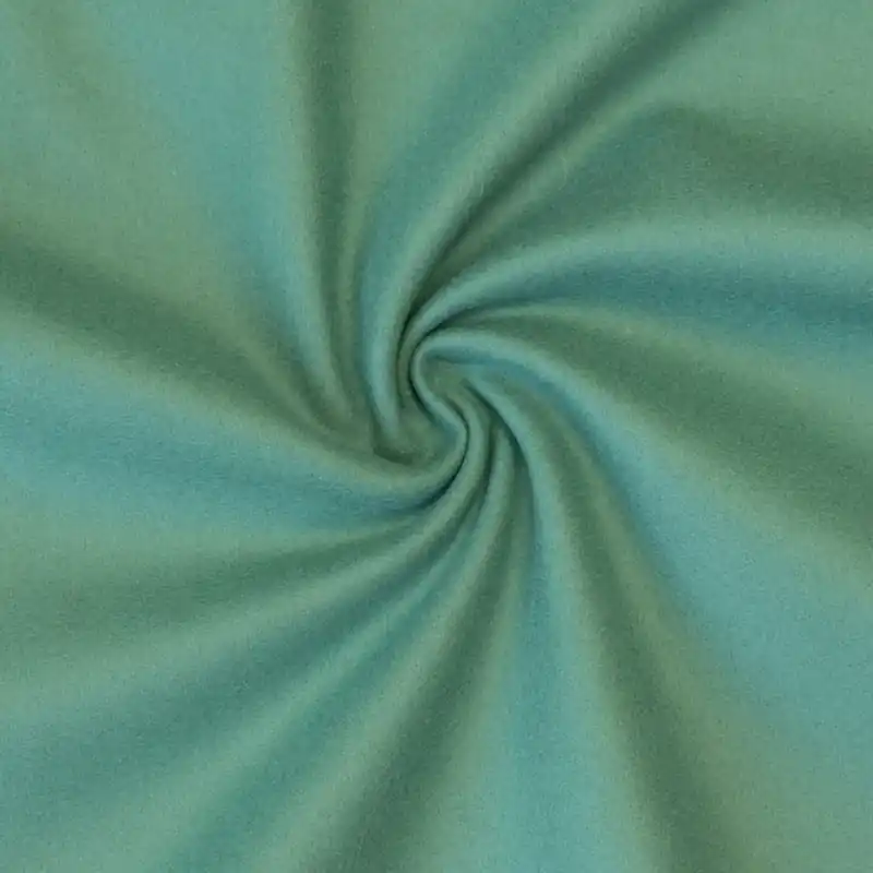 Top-Seller Wollstoff, Mantelvelour, salbeigrün, uni